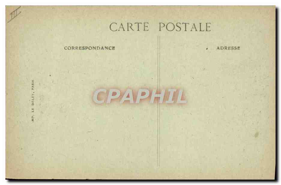 CPA Militaria Fetes de la Victoire 14 juillet 1919 Le defile Les etendards americains — Rückseite