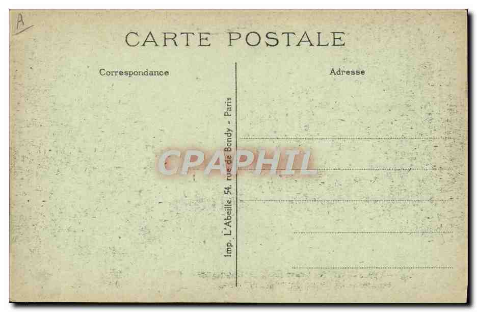 CPA Militaria Fetes de la Victoire 14 juillet 1919 l'entree des troupes americaines a Paris  — Rückseite