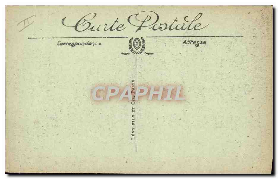 CPA Militaria Fetes de la Victoire 14 juillet 1919 Le general Pershing — Rückseite