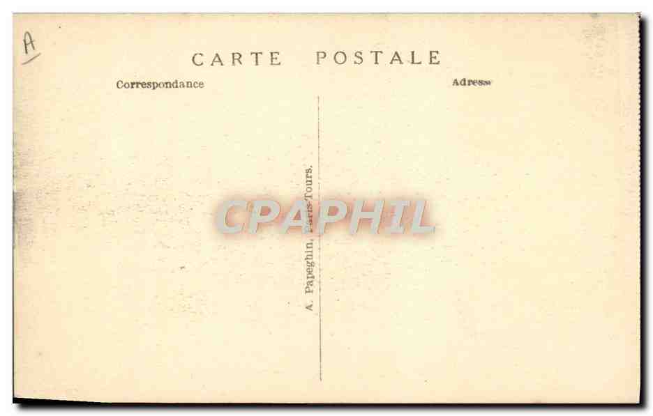 CPA Militaria Funerailles du Marechal Foch La delegation americaine  — Verso