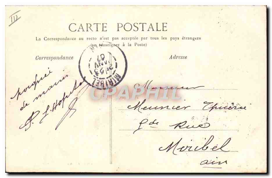 Toulon (Var) — Entrée de l'Escadre — Edition G. Imbert — Verso