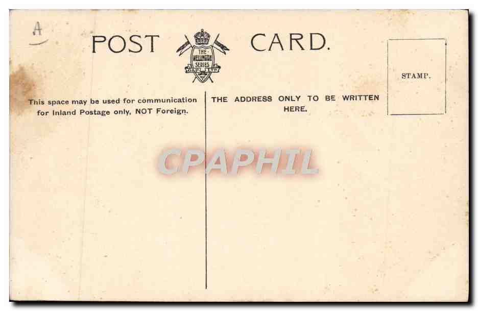 CPA Bateau Guerre HMS Royal Sovereign  — Verso