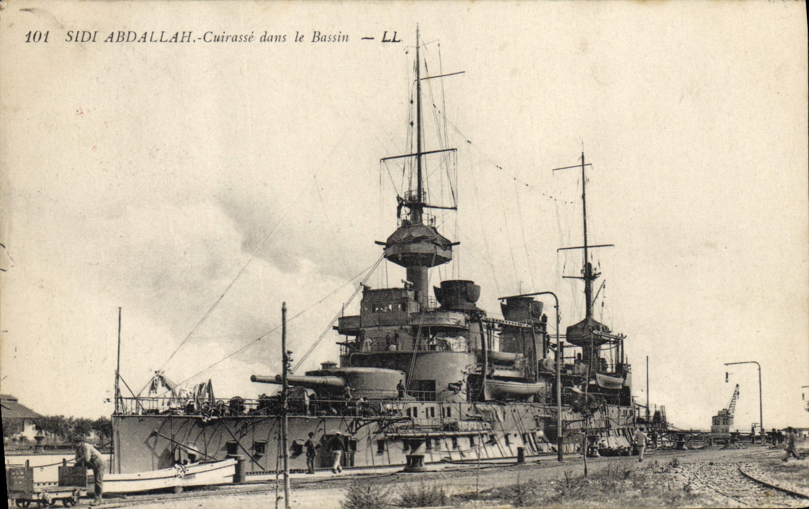 Sidi Abdallah - Cuirassé dans le Bassin — LL