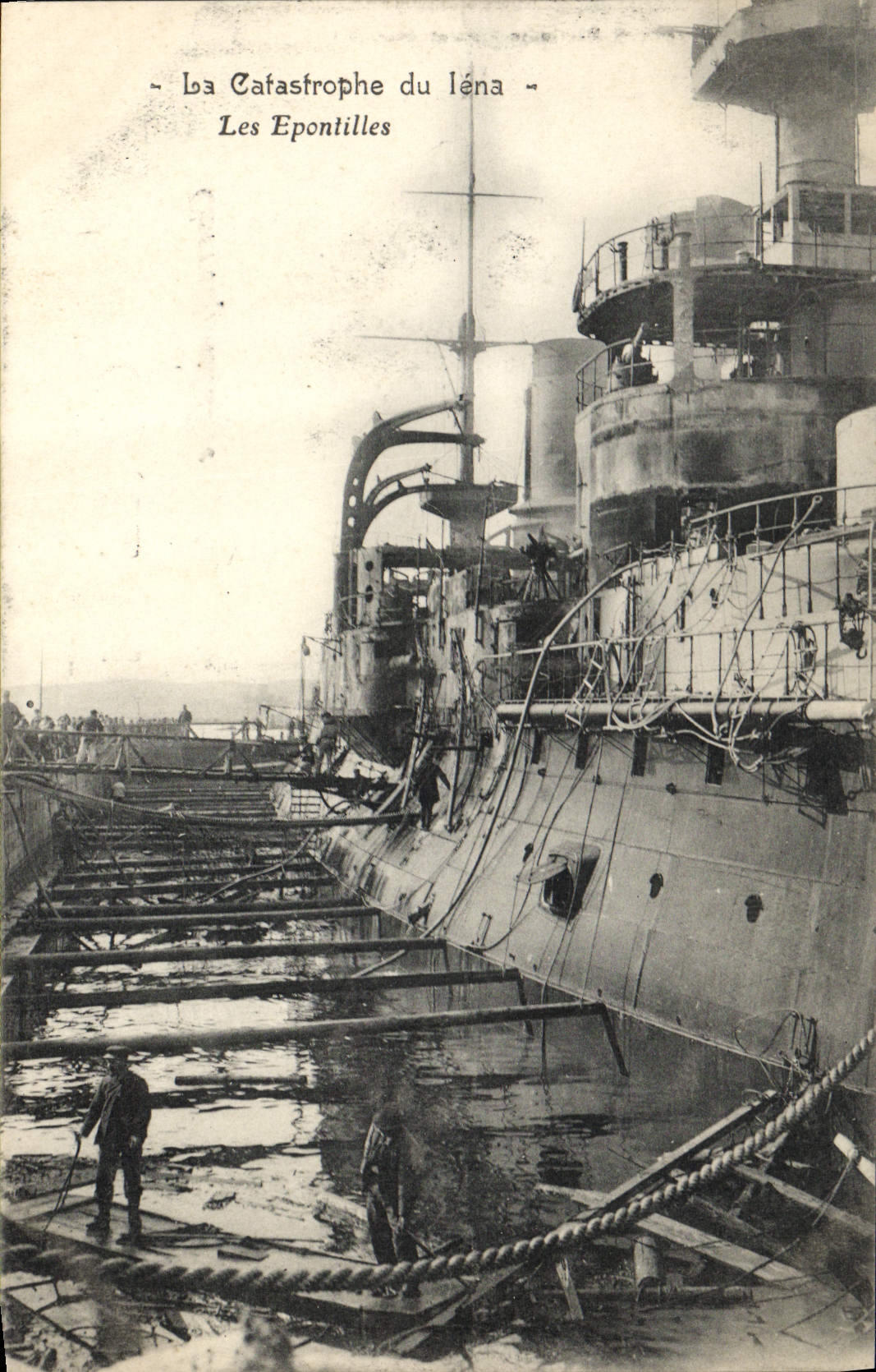La Catastrophe du Iéna — Les Epontilles — Photo atelier Baudouin Vincent, Marsell