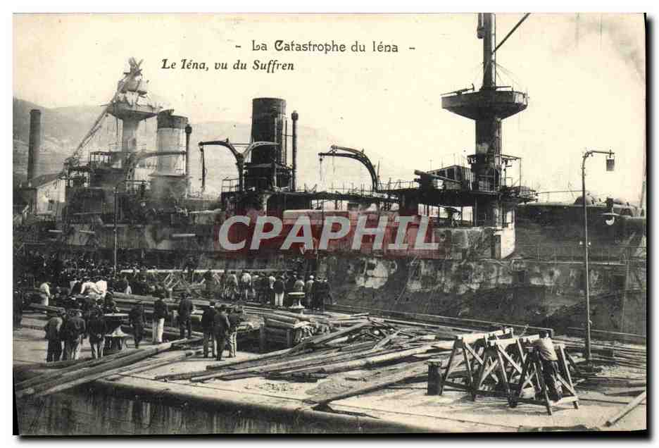 La Catastrophe du léna — Le léna, vu du Suffren — Photo atelier Bardoudj, Vincent, Marseille