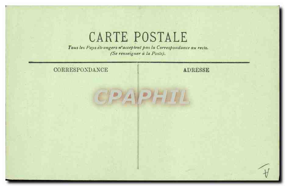 Passerelle de l'Amiral et Mat militaire du "Iéna", après la catastrophe — A. Bougault, n° 599 ter — Verso