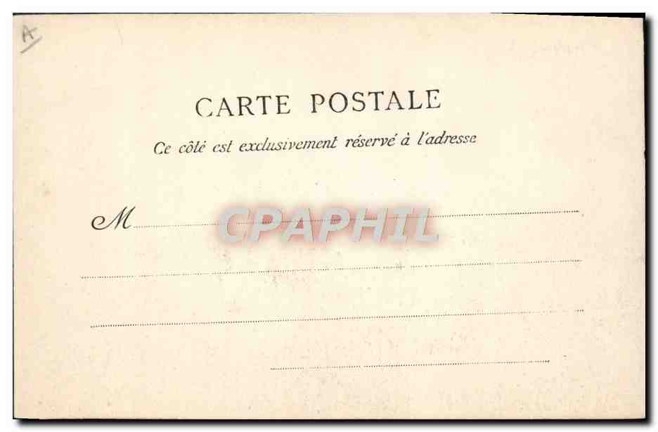 Cherbourg — Le Port militaire et l'Arsenal maritime — « Le Desaix », Croiseur protégé — Ateliers de forges — Paris, n°39 — Verso