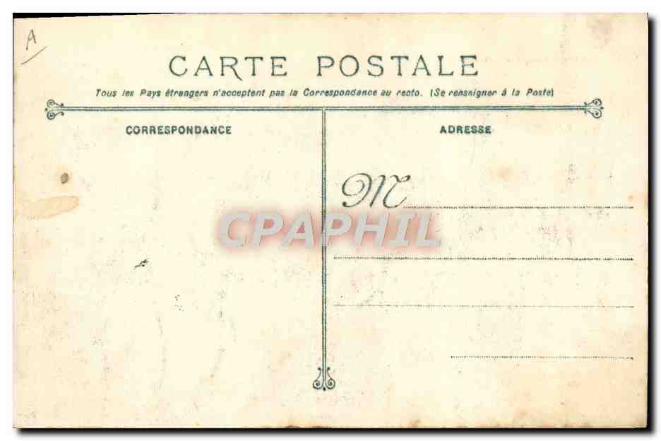 Cuirassé d'Escadre Iéna — après l'explosion du 12 Mars 1907 — Phototypie Marius Bar. — Toulon. — Verso