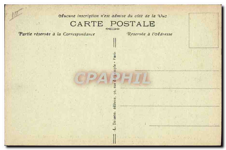 CPA Paris Le Theatre de Montmartre  — Rückseite