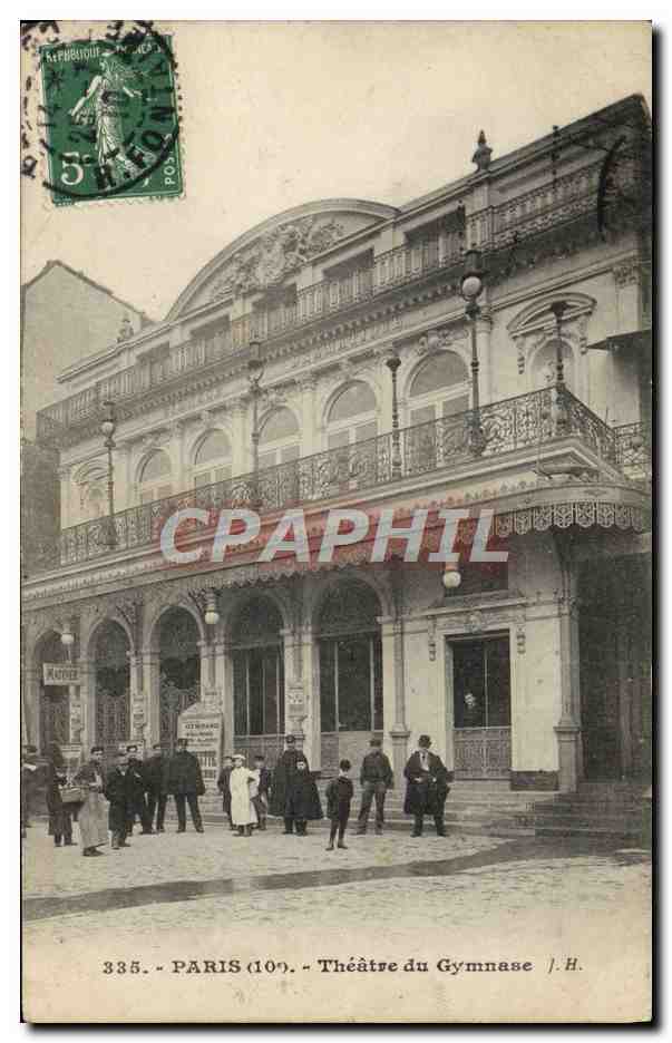 CPA Paris Theatre du Gymnase 