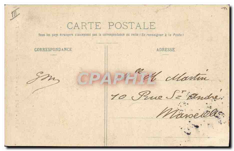 CPA Paris Theatre du Gymnase  — Rückseite