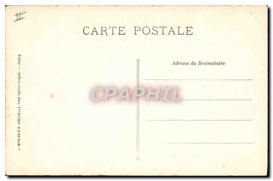 CPA Orange Le Theatre municipal — Verso