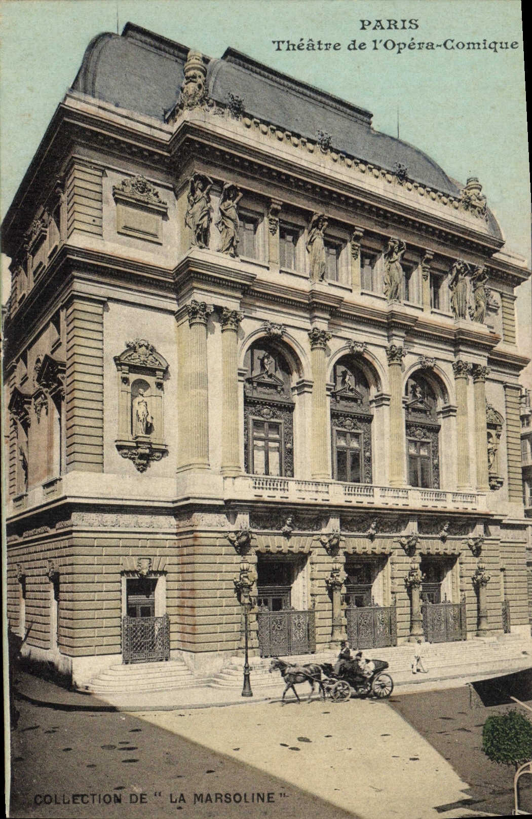Paris — Théâtre de l'Opéra-Comique — Collection de 'La Marsoline'