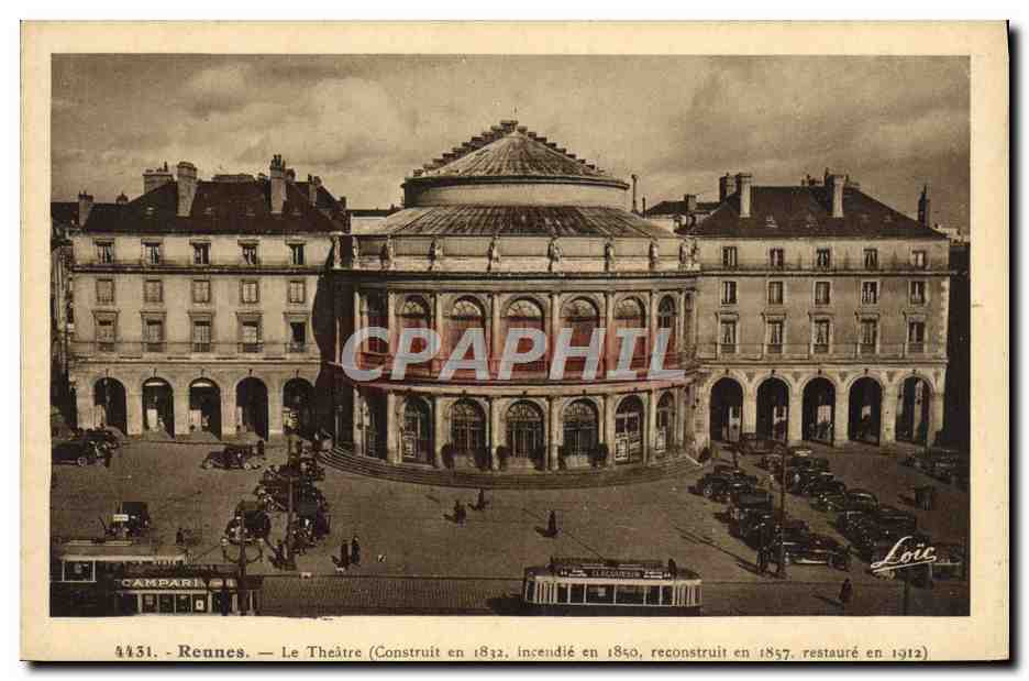 CPA Rennes Le Theatre 