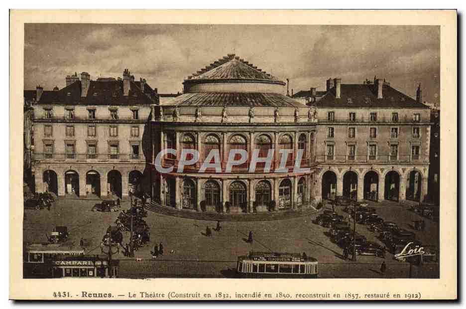 CPA Rennes Le Theatre 