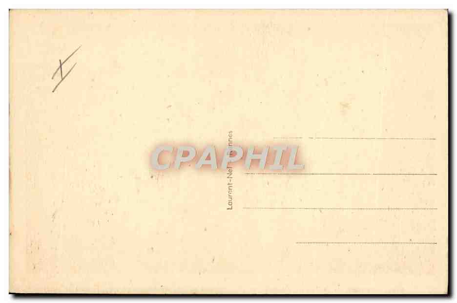 CPA Rennes Le Theatre  — Verso