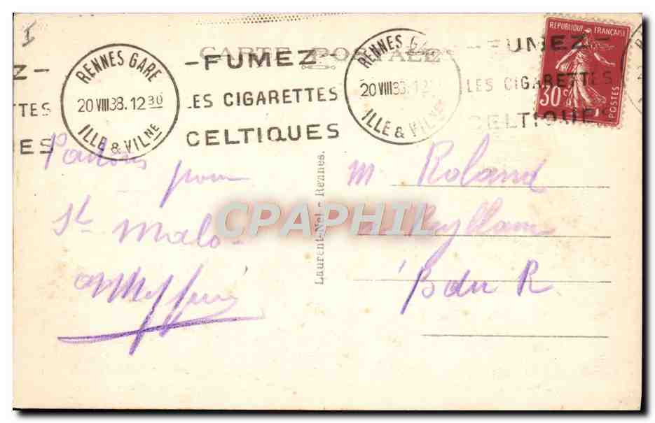 CPA Theatre Rennes  — Verso