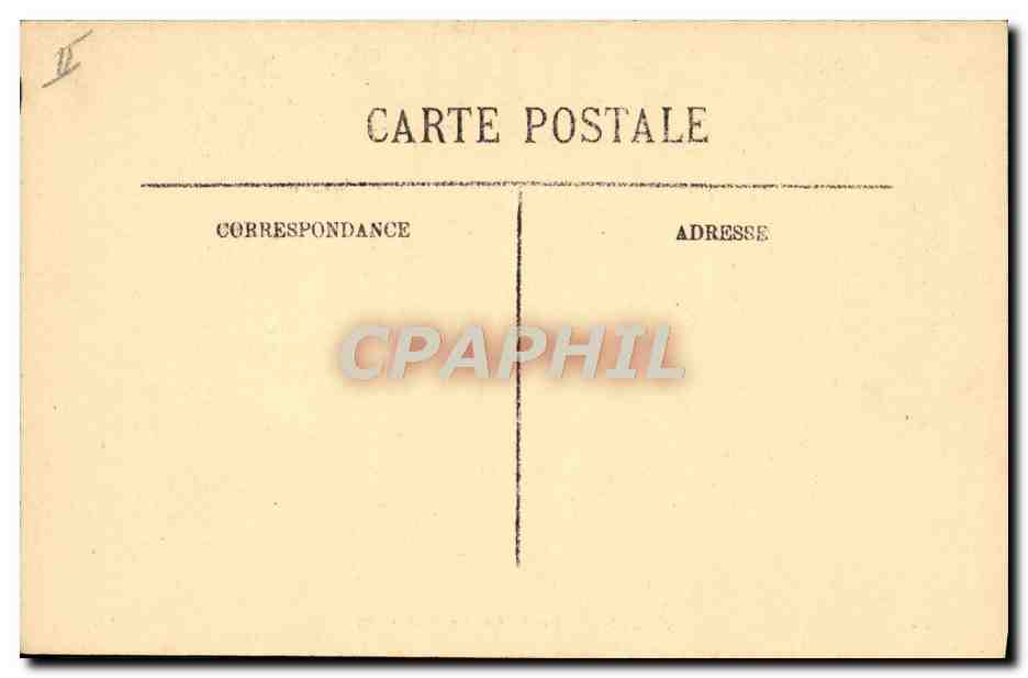 CPA Theatre des Arts Rouen  — Verso