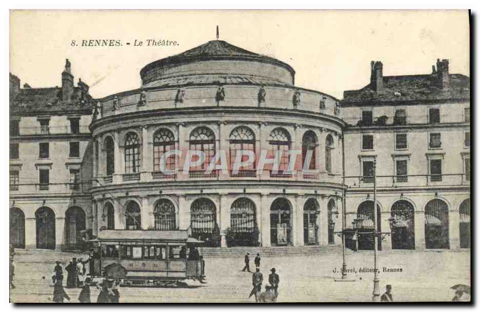 CPA Theatre Rennes Tramway