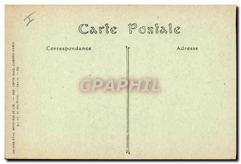 CPA Theatre Rennes Tramway Dubonnet  — Verso