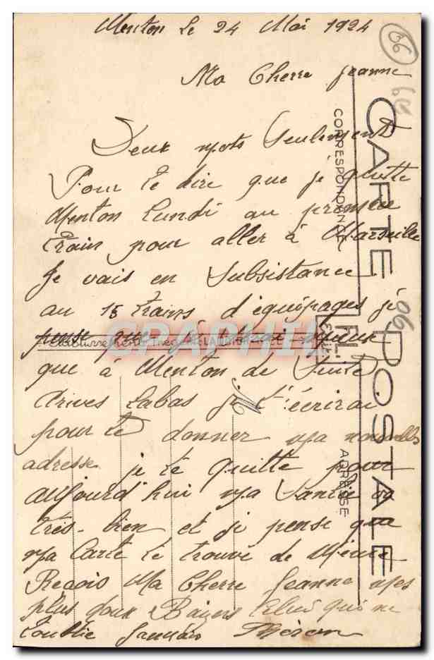CPA Sospel Le Pont Vieux et les Montagnes francaises — Rückseite