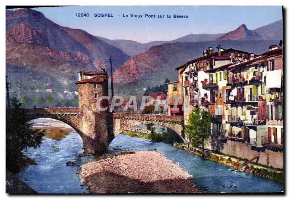 CPA Sospel Le Vieux Pont Sur la Bevera