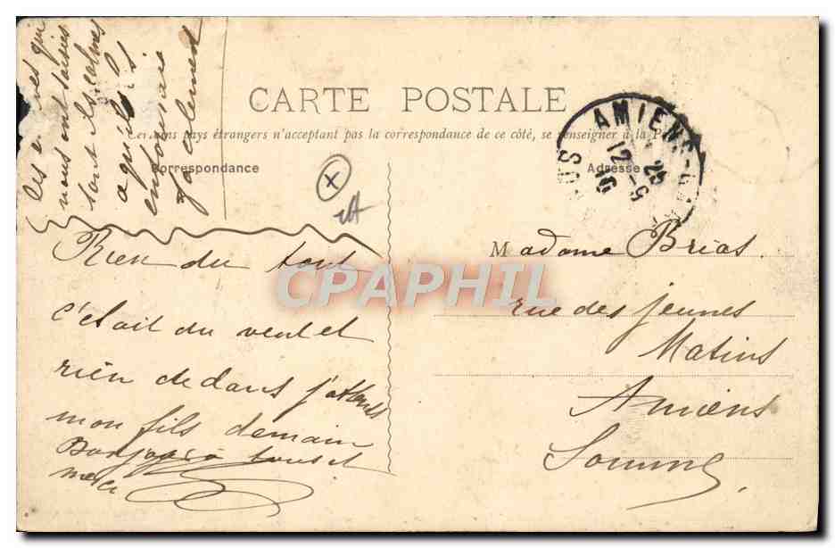 Clermont (Oise) — L'ancienne Maison Centrale — Collection Lecacq — Reverso