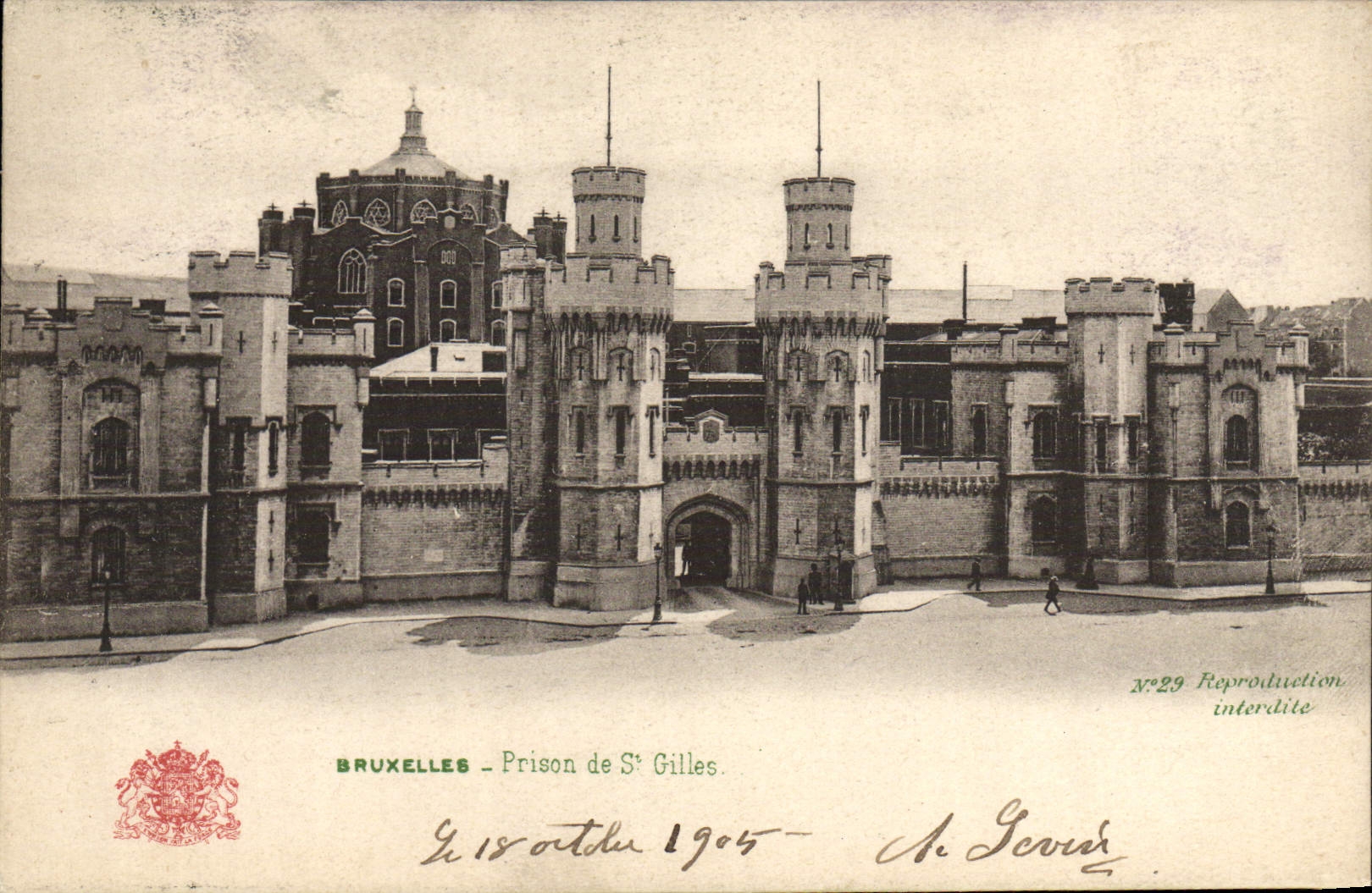 Bruxelles - Prison de S' Gilles — Grand Bazar, n°29
