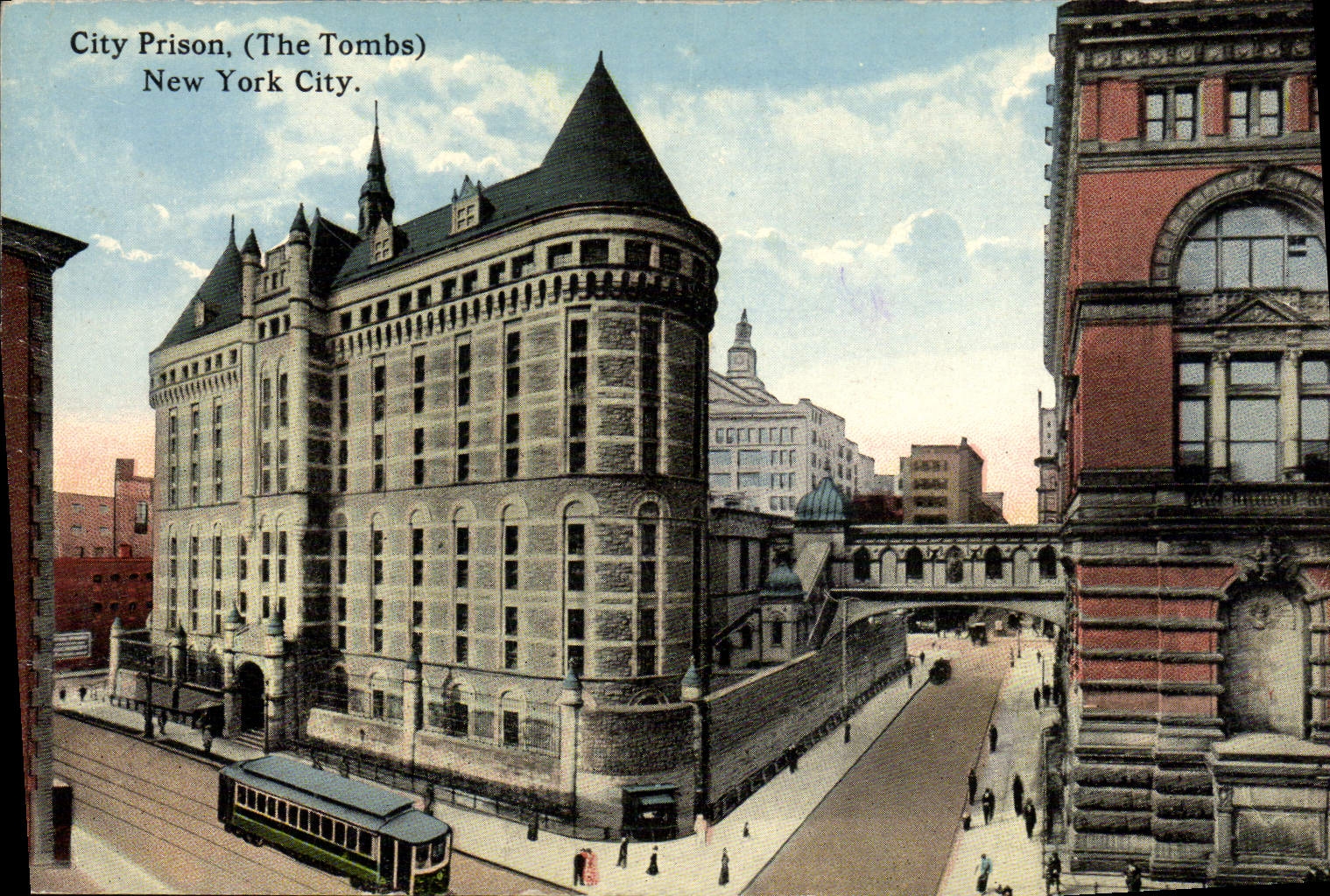 Stadtturm, (The Tombs) — New York City — The American Art Publishing Co. n°48