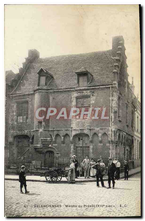 CPA Prison Valanciennes Maison du prevot 