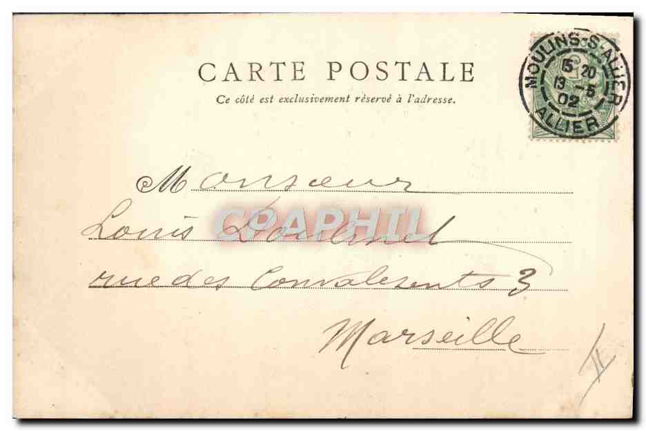 Moulin (ancien Château des ducs de Bourbon) — La Prison — Éd. Laussedat, Châteaudun — Reverso