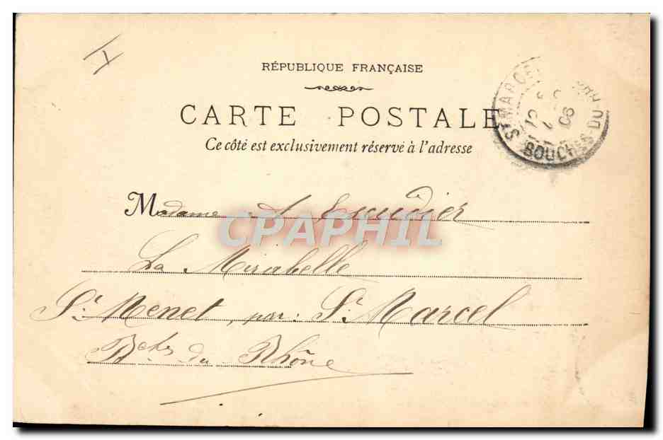 Environs de Vichy - 66 - Cusset - La Prison — Éditeur non identifié, n° de série non visible — Reverso