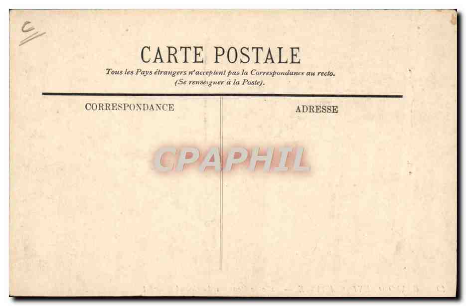 CPA Grand Orient de France Salle de reunion du Grand Orient Franc Maconnerie  — Rückseite