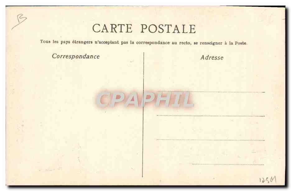 CPA Franc Maconnerie Enterrement ministeriel Franc Maconnerie  — Rückseite