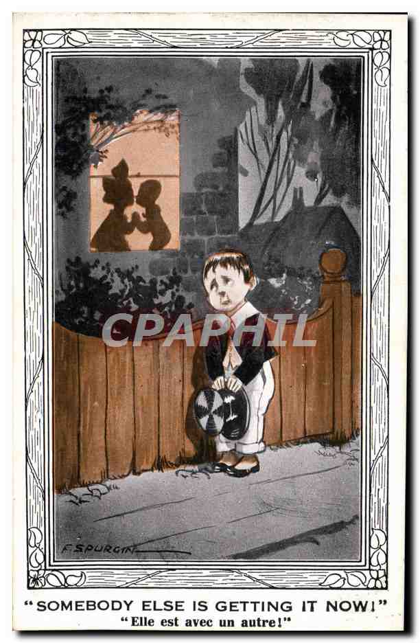 CPA Fantaisie Illustrateur Enfant Fred Spurgin 