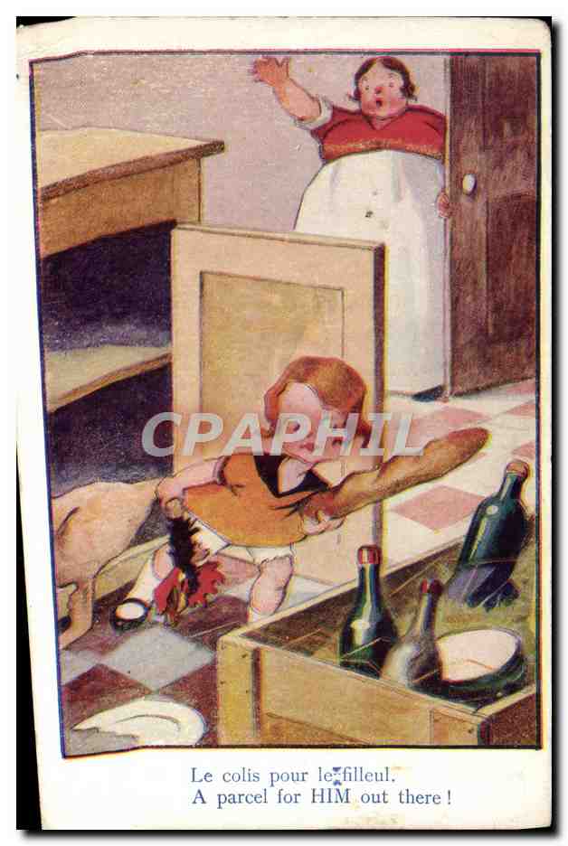 CPA Fantaisie Illustrateur Enfant 