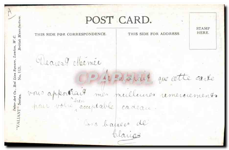 CPA Fantaisie Illustrateur Femmes Soldat Militaria Fred Spurgin — Rückseite