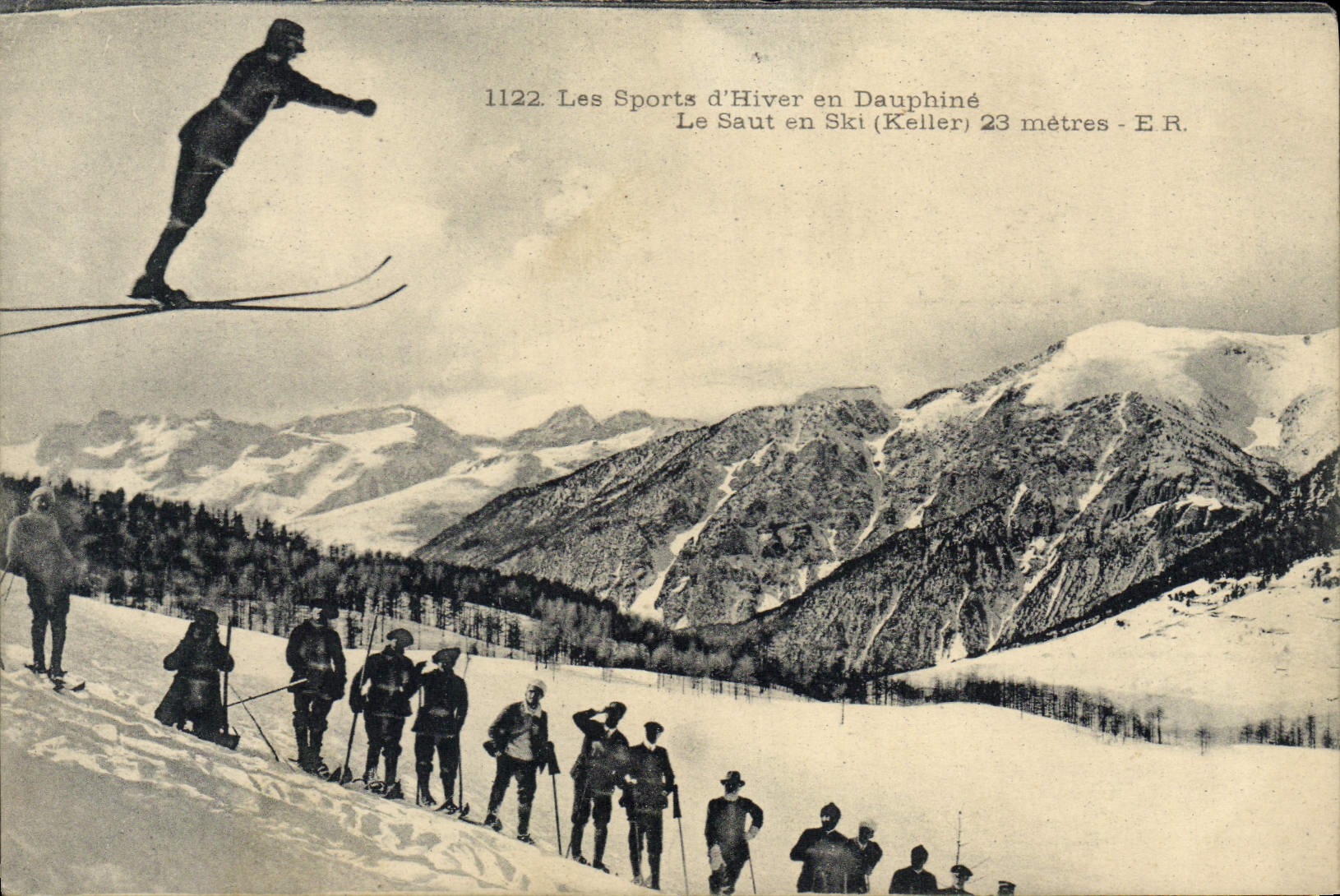 Salto in Sci in Dauphiné — Il Salto in Sci (Keller) 23 metri - E.R. — n° 1122