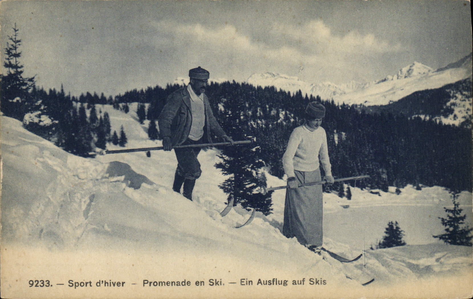 Esquí y montaña — Paseo en esquí — Un paseo en esquí — 9233