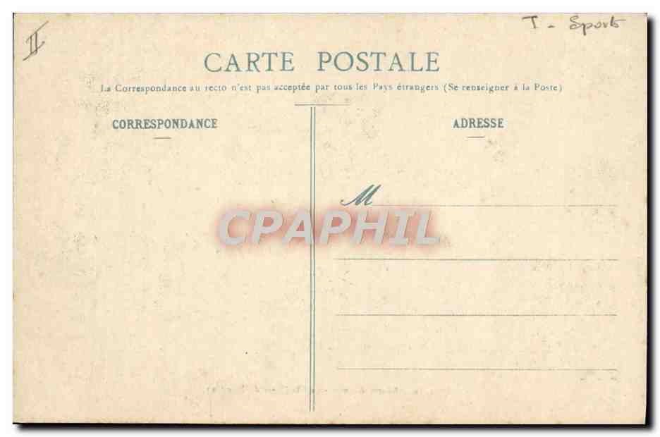 CPA Sports d'hiver Ski Piste d'Allondez — Back