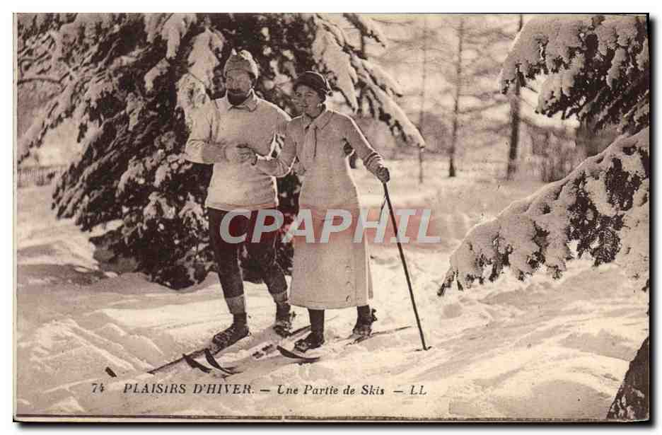 CPA Sports d'hiver Ski Une partie