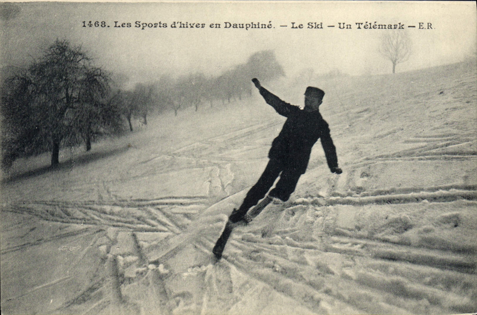 CPA Sports d'hiver Ski Un telemark
