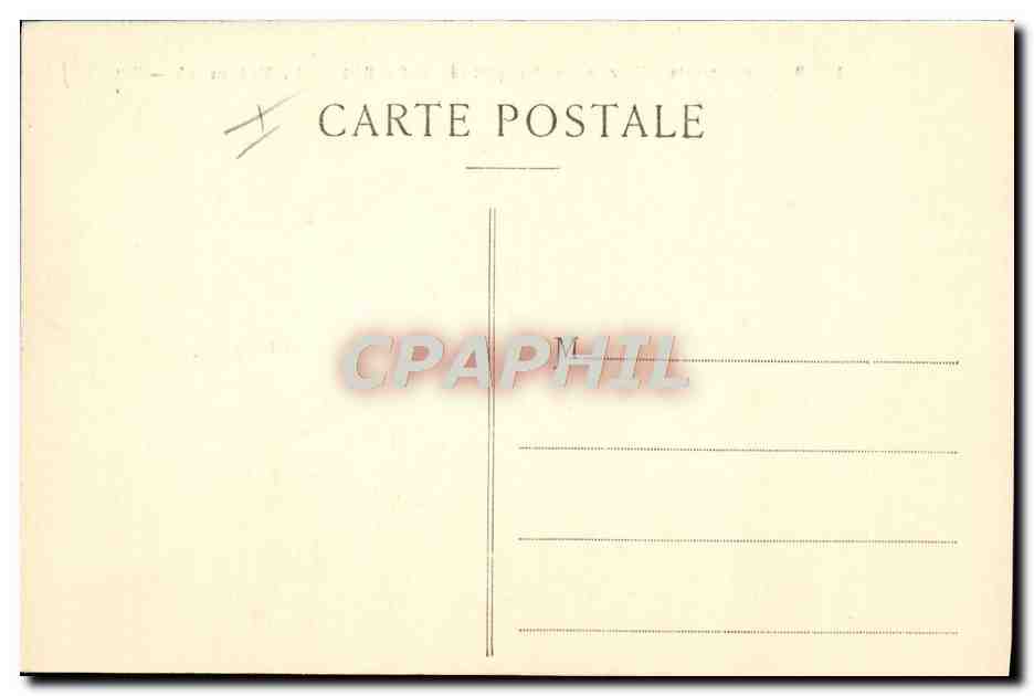 CPA Sports d'hiver Ski Un telemark — Rückseite