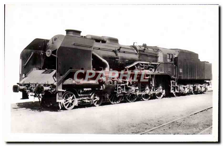 CPA Train Locomotive 240 P