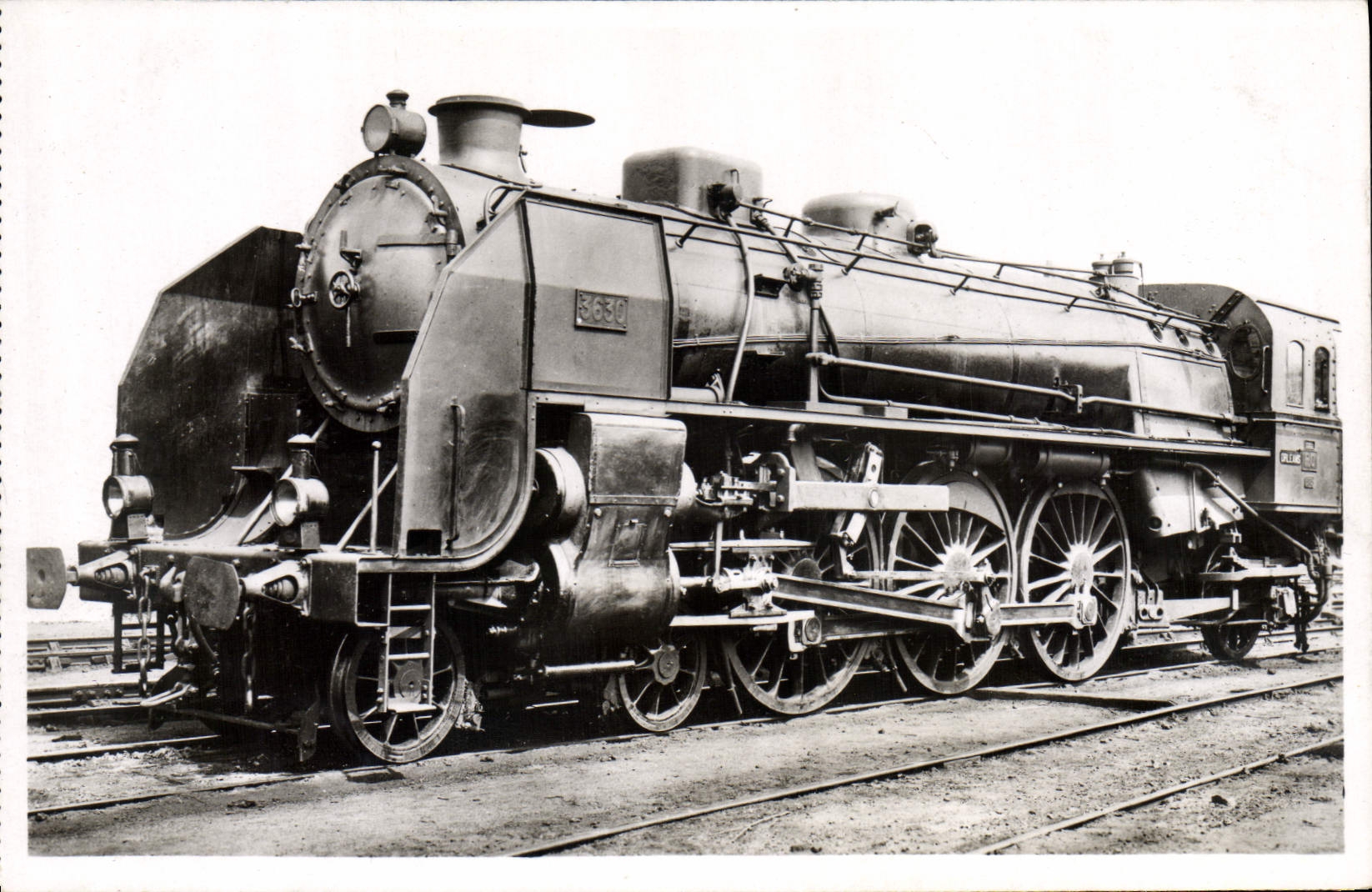 CPA Train Locomotive POD D 57