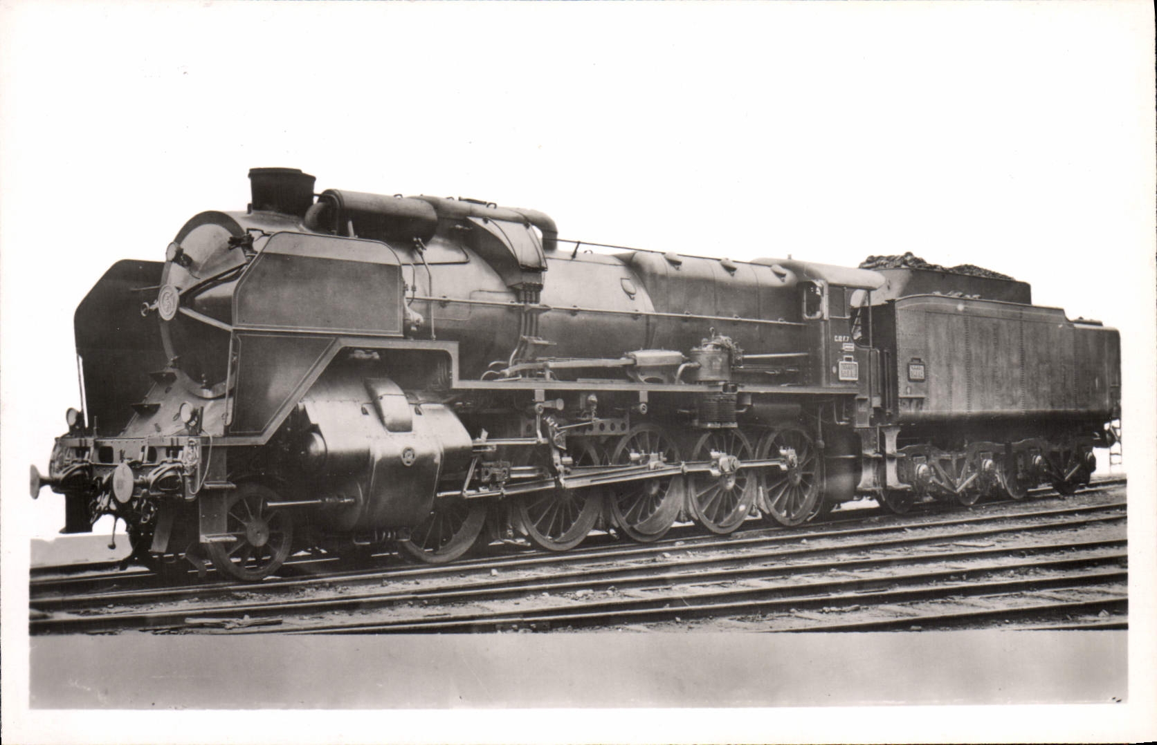 CPA Train Locomotive 150 P