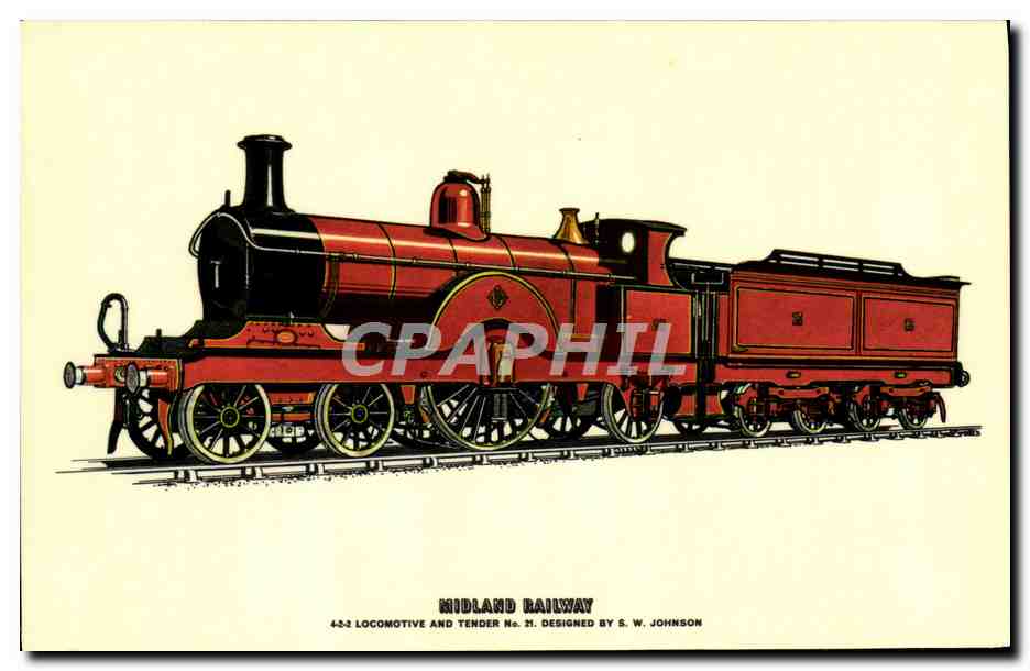 CPM Train Locomotive Midland Railway