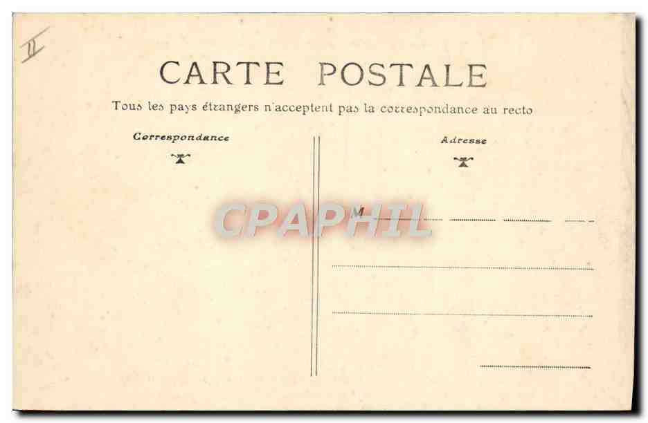 CPA Alcool legende de St Saulge La dime au Seigneur  — Rückseite