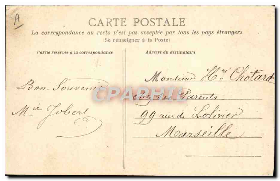 CPA Alcool Le cidre Femme  — Verso
