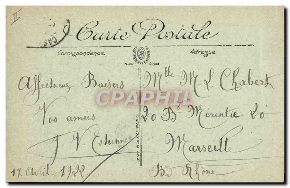 Barque de pêche au large — LL. — Éditeur LL, n°5 — Reverso